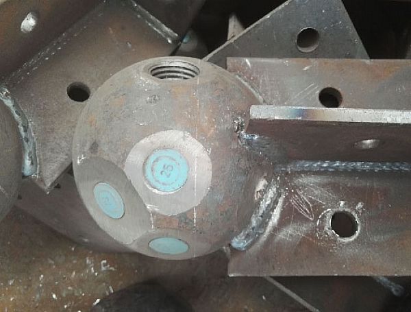 九龙坡螺栓球球塞，网架配件